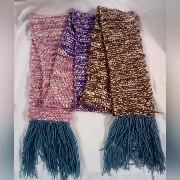 Homemade Accessories - 💜Handmade Oversized Crochet Scarf (5 x 94)💙